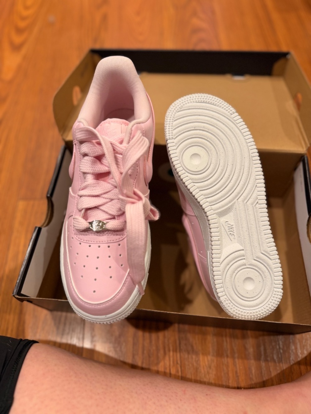 Nike Women’s Air Force 1 '07 Next Nature "Pink Foam" - Size 7 - Picture 2 of 6
